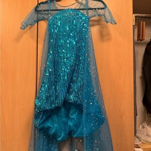 Elsa Girls Dress Kids Costume